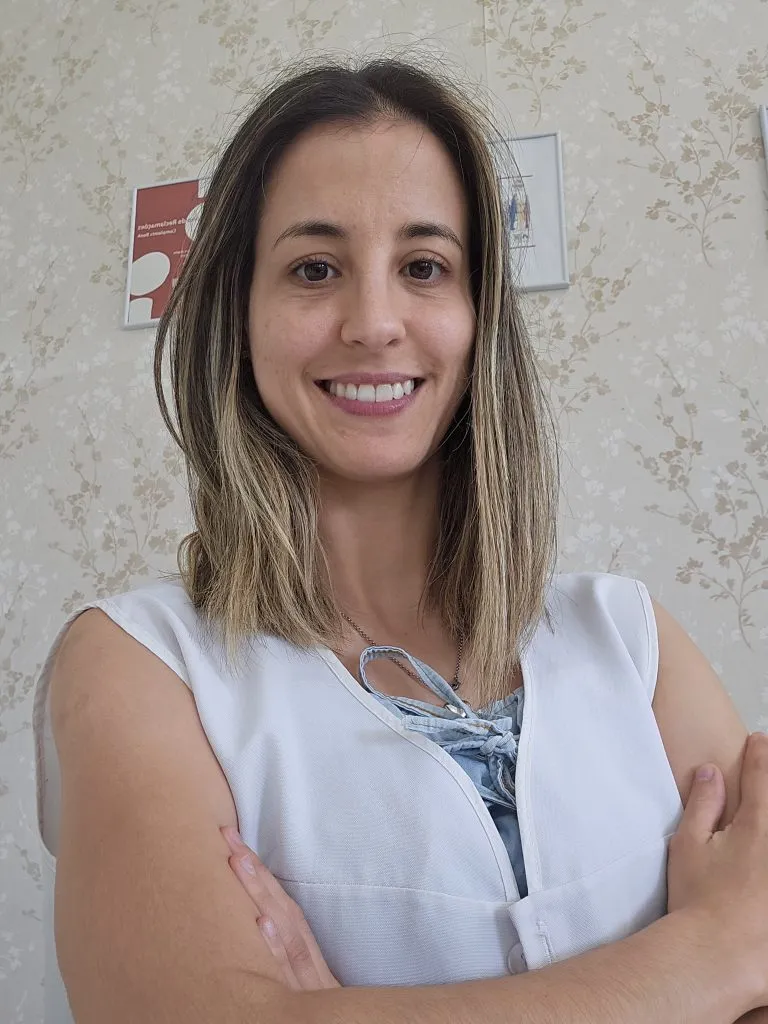 Catarina Araújo, osteopata, no seu consultório em Guimarães
